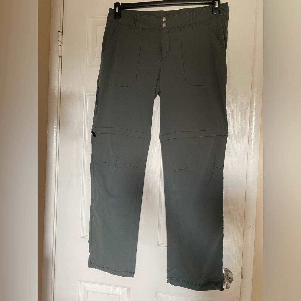 Women's Convertible Outdoor Pants in Dark Gray